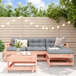 Set Salotto da Giardino 5 pz in Legno Massello di Douglas