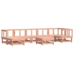 Set Salotto da Giardino 8 pz in Legno Massello di Douglas