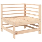 Set Salotto da Giardino 5 pz in Legno Massello di Pino