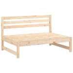 Set Salotto da Giardino 4 pz in Legno Massello di Pino