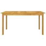 Set Mobili da Pranzo per Giardino 5 pz Marrone