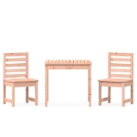 Set Bistrot da Giardino 3 pz in Legno Massello di Douglas