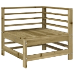 Set Salotto da Giardino 6 pz in Legno Impregnato di Pino