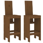 Set Bar da Giardino 3 pz ambra in Legno Massello di Pino