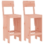 Set da Bar da Giardino 3 pz in Legno Massello di Douglas