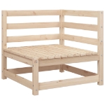 Set Divani da Giardino 8 pz in Legno Massello di Pino