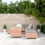 Set Divani da Giardino 6 pz in Legno Massello Abete Douglas