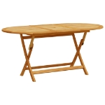 Set Pranzo da Giardino 9pz Legno Massello di Acacia e Textilene