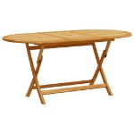 Set Pranzo da Giardino 9pz Legno Massello di Acacia e Textilene