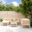 Set Salotto da Giardino 7 pz in Legno Massello di Pino