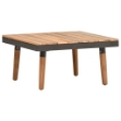 Set Divani da Giardino 4pz con Cuscini in Legno Massello Acacia