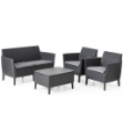Keter Set Divani da Giardino 8 pz Salemo Grafite 236629