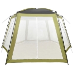 Tenda per Piscina in Tessuto 590x520x250 cm Verde