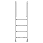 Scala per Piscina 54x38x184,5 cm Acciaio Inox 304