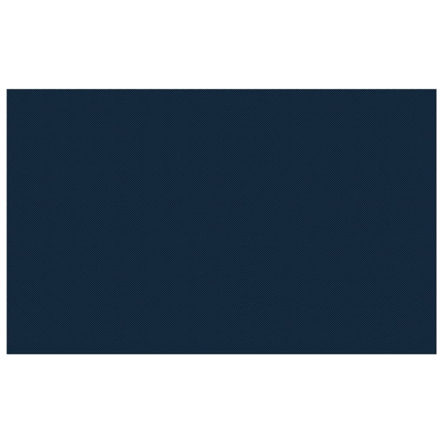 Pellicola Galleggiante Solare PE Piscina 260x160 cm Nero e Blu