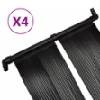 Pannelli Solari Riscaldatori per Piscina 4 pz 80x620 cm