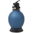 Filtro a Sabbia per Piscine Valvola a 6 Posizioni Blu 460 mm