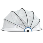 Cupola per Piscina Rotonda 376x188 cm PVC