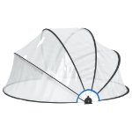Cupola per Piscina Rotonda 315x158 cm PVC