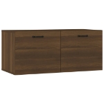Mobile a Parete Rovere Marrone 80x36,5x35 cm Legno Multistrato