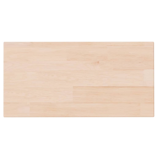 Ripiano 40x20x1,5 cm Legno Massello di Rovere Non Trattato