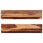 Mensole 2 pz 118x26x20 cm in Legno Massello di Sheesham