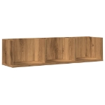 Mensola a Muro CD Artigianale 75x18x18 cm Legno Multistrato