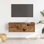 Armadietto a Muro Legno Antico 60x26x18,5 cm in Truciolato