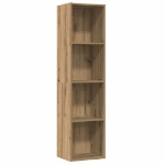 Libreria/Mobile TV Rovere Artigianale 36x30x143 cm Truciolato