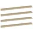 Mensole da Parete 4 pz Rovere Sonoma 100x9x3 cm