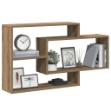Scaffale a Parete Rovere Artigianale 104x20x58,5 cm Truciolato