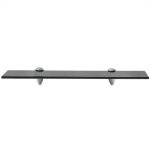 Mensole Galleggianti 2 pz in Vetro 50x10 cm 8 mm