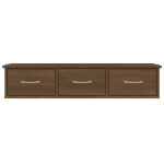 Armadietto Parete Rovere Marrone 88x26x18,5cm Legno Multistrato