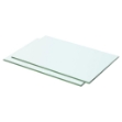 Mensole in Vetro Trasparente 2 pz 50x25 cm