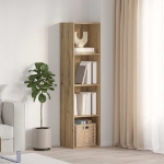 Libreria/Mobile TV Legno Antico 36x30x143 cm Legno Multistrato