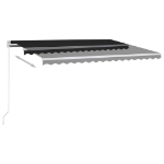 Tenda Automatica con Sensore Vento e LED 4,5x3,5 m Antracite