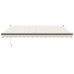Tenda Sole Automatica Retrattile Crema 4,5x3 m
