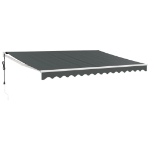 Tenda Sole Automatica Retrattile Antracite 4x3 m