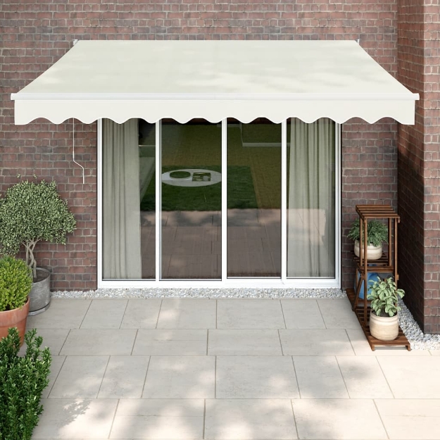 Tenda Sole Automatica Retrattile Crema 3x2,5 m