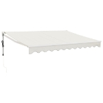 Tenda Sole Automatica Retrattile Crema 3x2,5 m