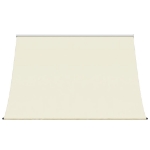 Tenda da Sole Retrattile Crema 250x150 cm in Tessuto e Acciaio