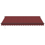 Tenda da Sole Retrattile Automatica Bordò 450x350 cm