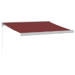Tenda da Sole Retrattile Manuale Bordò 350x250 cm