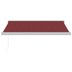 Tenda da Sole Retrattile Manuale Bordò 350x250 cm