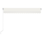 Tenda da Sole Retrattile Manuale 400x350 cm Crema