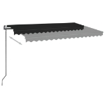 Tenda da Sole Retrattile Automatica 450x350 cm Antracite