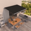 Tenda da Sole Retrattile Automatica 400x350 cm Antracite