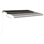 Tenda da Sole Retrattile Automatica 400x350 cm Antracite