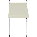 Tenda da Sole Retrattile Manuale 100 cm Crema