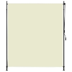 Tenda a Rullo per Esterni 200x270 cm Crema